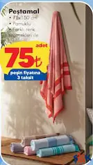 PEŞTAMAL 75X150 CM fiyat ve kampanya bilgisi